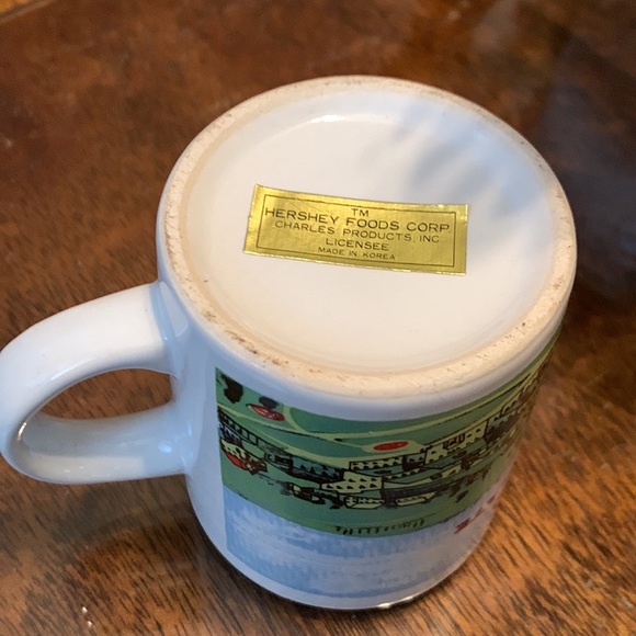 The Home Of Hersheys Coco Milk 1915 Souvenir Small Mug Mini Cup Charles Products - Picture 4 of 6